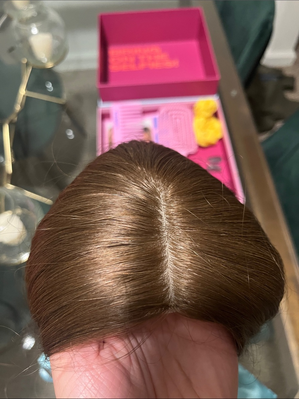 Lusta Hair Melty Light Brunette Topper - Picture 5 of 7